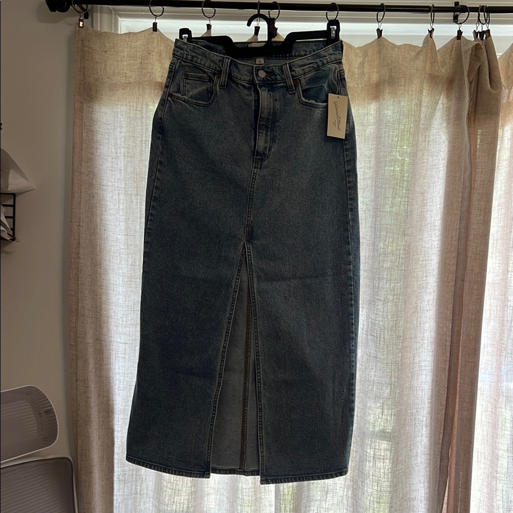 Universal Thread Indigo Denim Skirt